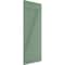Ekena Millwork True Fit PVC, Four Board Joined Board-n-Batten Shutters w/Z-Bar, Track Green , 21 1/2W x 32H, PR TFP102BBF21X032TG - alternate 10